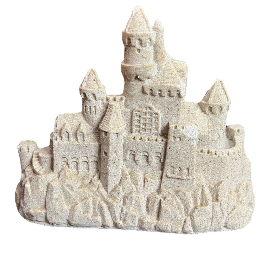 RARE Vtg 2000 Mr.Sandman Sand Castle Sculpture Boldt Castle - Picture 5 of 7